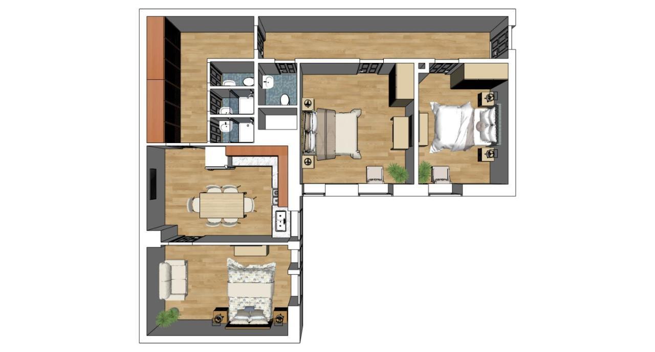 Flatista Homes - Central Station - 3Br Munich Exterior photo